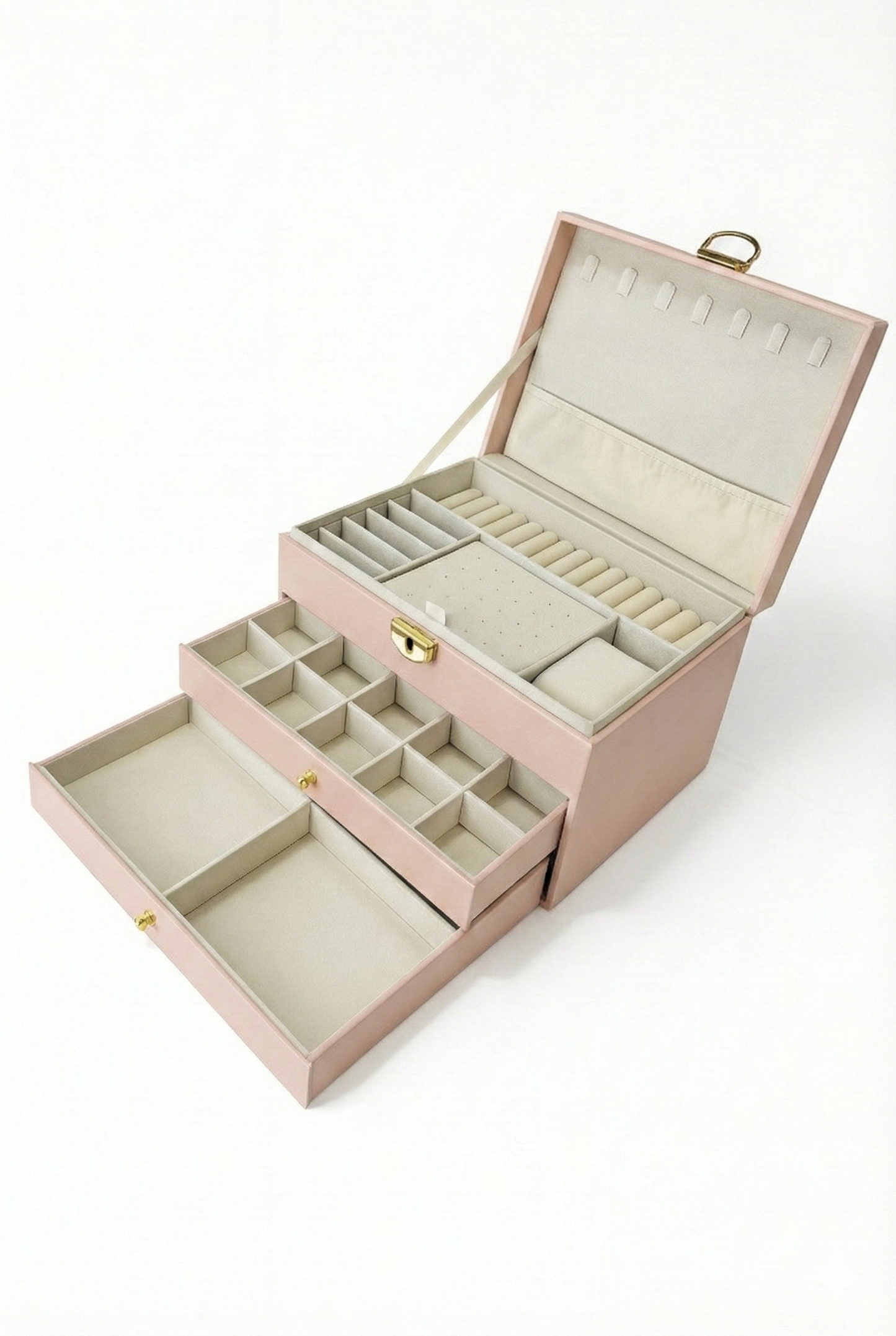 Boîte à Bijoux 3 Étages – Format XXL
