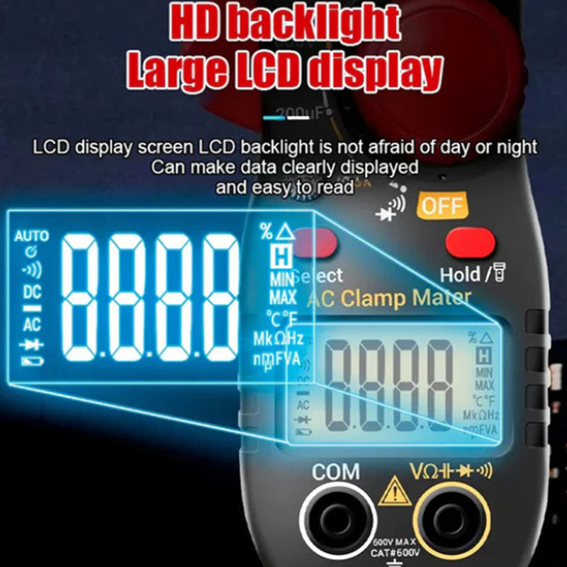 Multimètre numérique à pince Multifonction