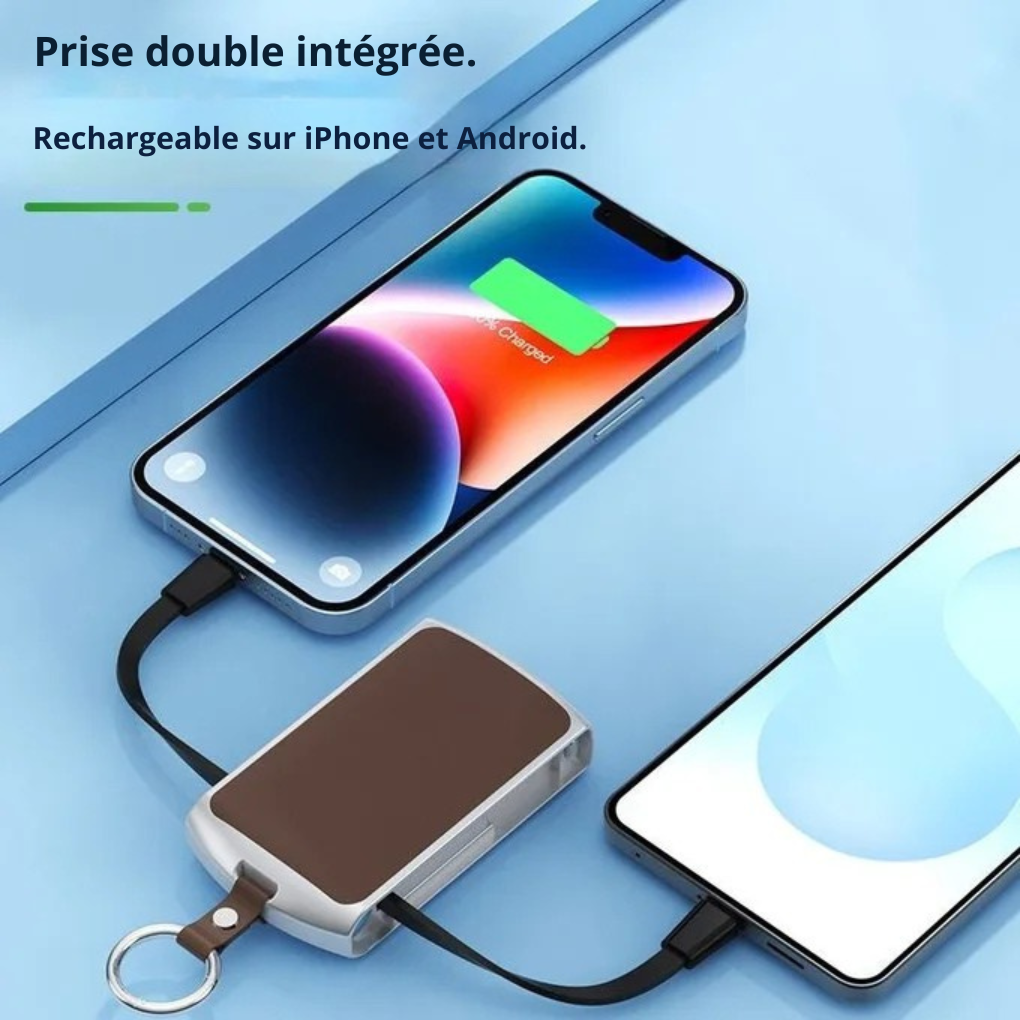 Chargeur Portable Compact avec Allume🔥