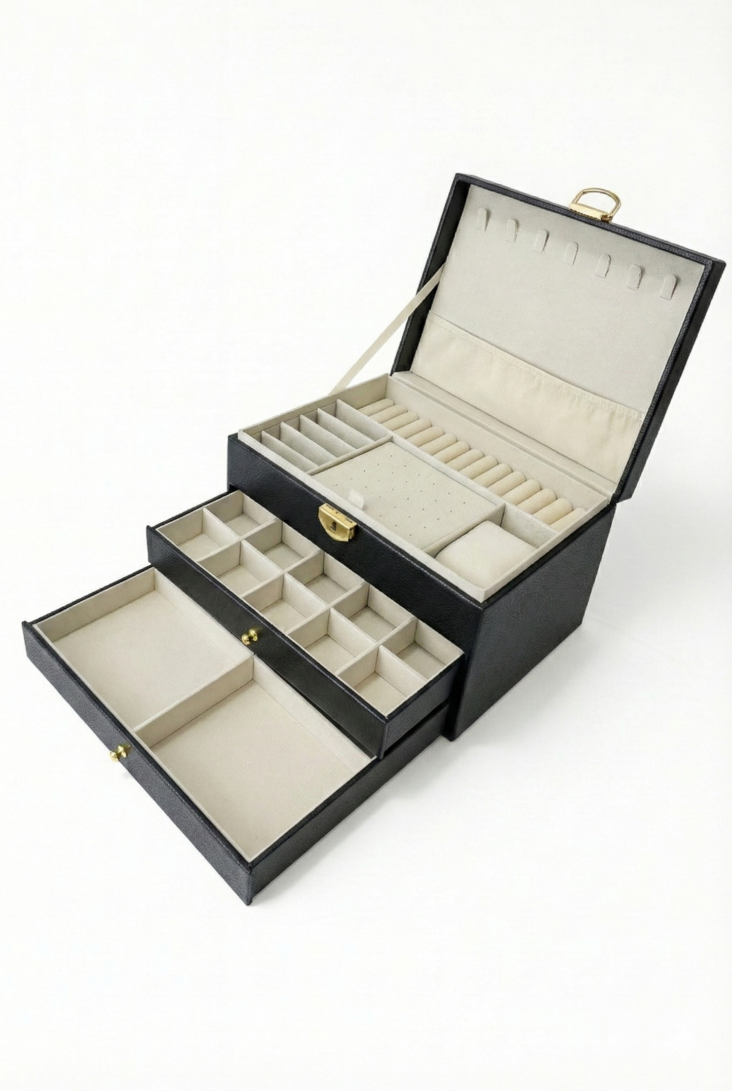 Boîte à Bijoux 3 Étages – Format XXL