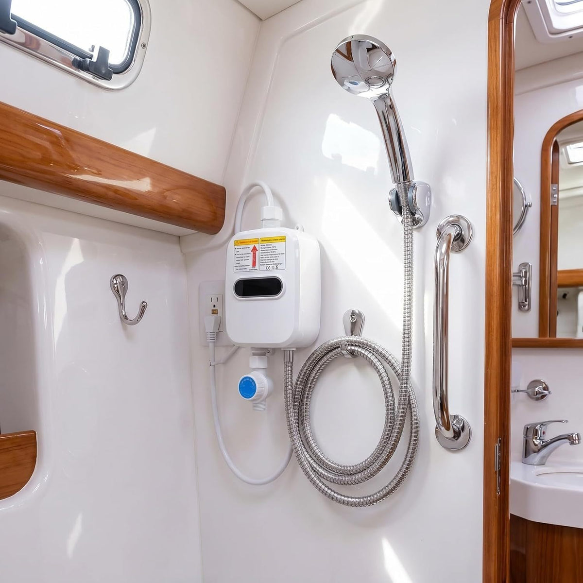 Chauffe-Eau Électrique Instantané 3500W avec Douchette